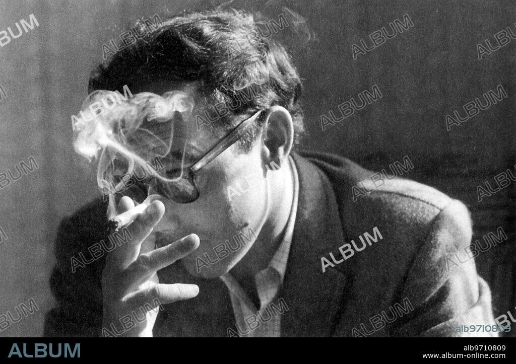 JEAN-LUC GODARD in GODARD CINEMA, 2022 (GODARD SEUL LE CINEMA), directed by CYRIL LEUTHY. Copyright JLG FILMS.