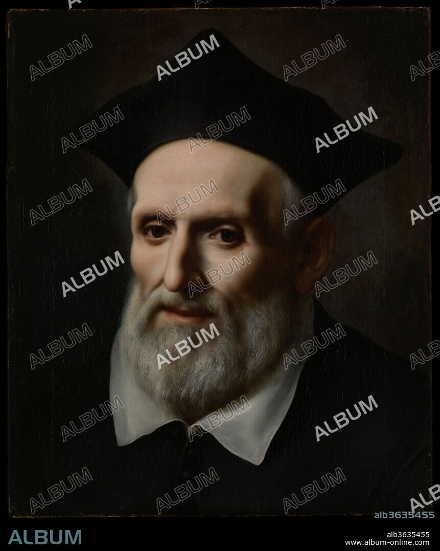 Saint Philip Neri (1515-1595). Artist: Carlo Dolci (Italian, Florence 1616-1687 Florence). Dimensions: 17 1/4 × 14 1/4 in. (43.8 × 36.2 cm). Date: 1645 or 1646.
This mesmerizing portrait shows one of the outstanding spiritual leaders of seventeenth-century Rome--the founder of the Oratorians--and takes one into the interior life of a major artist. In an inscription Dolci records that he began work on May 26th, the saint's feast day, and completed it eight days later for the church of San Firenze, adding, "I Carlo Dolci, painted the present image . . . [beginning] the first day of my thirtieth year 1645 [or 1646]." Since the saint had died fifty years previously, Dolci must have used a death mask to achieve the astonishing quality of physical presence. According to a contemporary: "[Philip Neri] had the pure look of a child, and his face and his eyes had a light in them that no painter has been able to capture, although many have tried.".