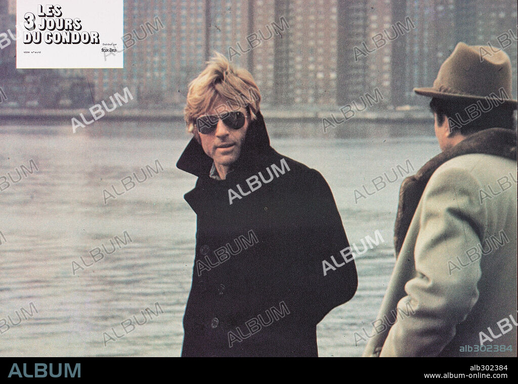 ROBERT REDFORD en LOS TRES DÍAS DEL CÓNDOR, 1975 (THREE DAYS OF THE CONDOR), dirigida por SYDNEY POLLACK. Copyright PARAMOUNT PICTURES.