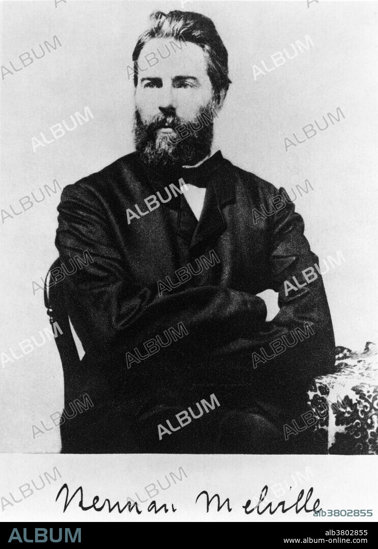 Undated photograph of Melville. Herman Melville (1819-1891) was an American novelist, short story writer, essayist and poet. He is best remembered for his novel Moby Dick. After skyrocket literary success in the late 1840s, his popularity declined in the mid-1850s and never recovered during his lifetime. When he died in 1891, he was almost completely forgotten. It was not until the early 20th century that his work won recognition, especially Moby Dick, which was hailed as one of the literary masterpieces of both American and world literature. He was the first writer to have his works collected and published by the Library of America. His poetry is not as highly regarded as his fiction, although some critics place him as the first modernist poet in the United States. Melville died at his home in New York City early in 1891, age 72. The doctor listed "cardiac dilation" on the death certificate.