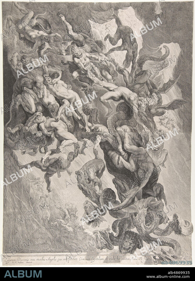 PIETER SOUTMAN. The Fall of the Damned, 1642.