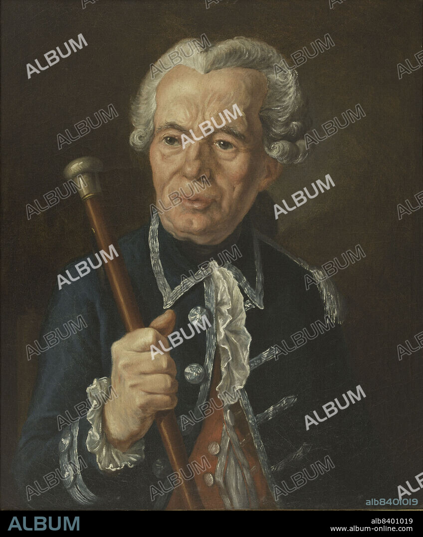Portrait considered to be Bernard Jourdan, marquis de Launay (1740-July 14, 1789), governor of the Bastille, between 1740 and 1789.