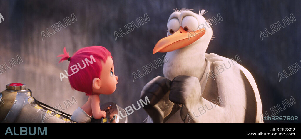 CIGÜEÑAS, 2016 (STORKS), dirigida por DOUG SWEETLAND y NICHOLAS STOLLER. Copyright Stoller Global Solutions/Warner Animation Group.