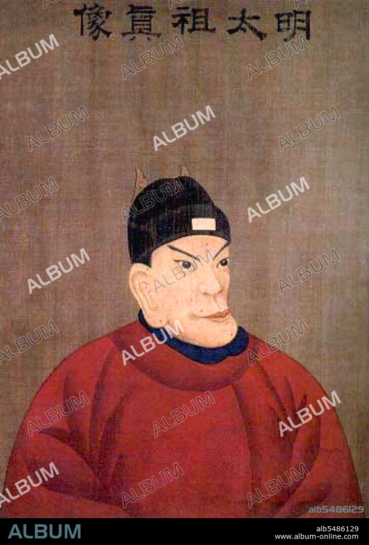 Emperor Hongwu, 1st ruler of the Ming Dynasty (r. 1368-1398). Personal Name: Zhu Yuanzhang, Zhu Yuánzhang. Posthumous Name: Gaodi, Gaodì. Temple Name: Taizu, Tàizu. Reign Name: Ming Hongwu, Ming Hóngwu. The Hongwu Emperor was the founder and first emperor (1368–98) of the Ming Dynasty of China. His era name, Hongwu, means 'vastly martial'. In the middle of the 14th century, with famine, plagues and peasant revolts sweeping across China, Zhu became a leader of an army that conquered China, ending the Yuan Dynasty and forcing the Mongols to retreat to the Mongolian steppes. With his seizure of the Yuan capital (present-day Beijing), he claimed the Mandate of Heaven and established the Ming Dynasty in 1368.