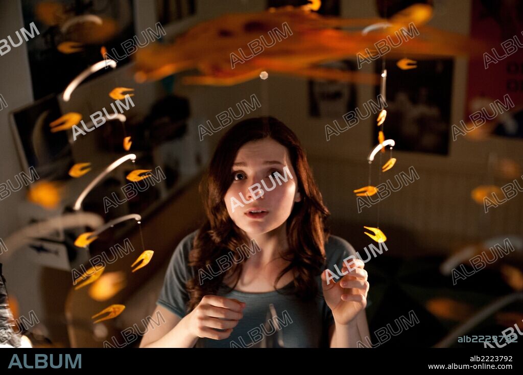 ABIGAIL BRESLIN in ENDER'S GAME, 2013, directed by GAVIN HOOD. Copyright ODD LOT ENTERTAINMENT.
