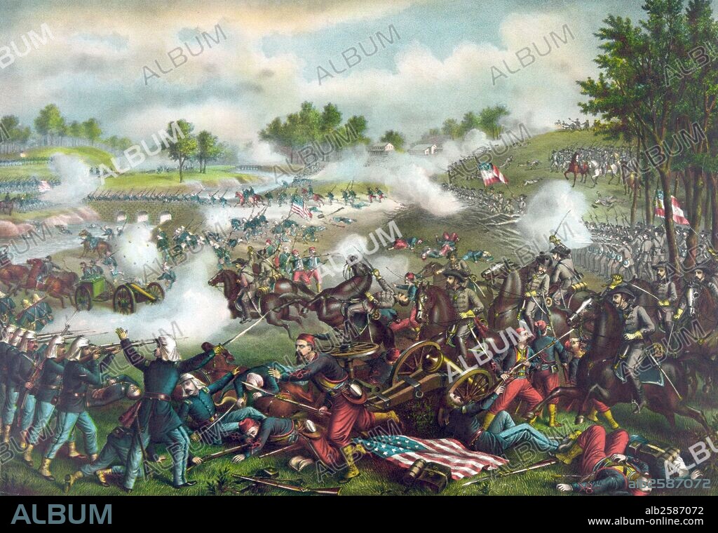 The First Battle of Bull Run also known as First Manassas (the name used by Confederate forces) was fought on July 21, 1861, in Prince William County, Virginia near the city of Manassas, not far from Washington, D.C. It was the first major battle of the American Civil War.