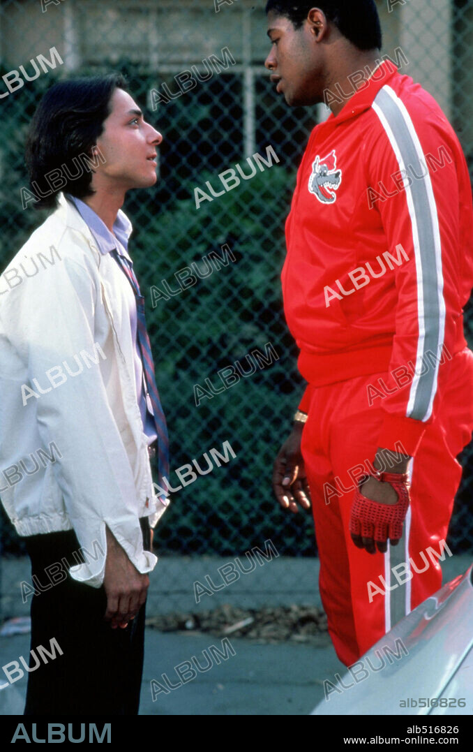 FOREST WHITAKER and ROBERT ROMANUS in FAST TIMES AT RIDGEMONT HIGH, 1982, directed by AMY HECKERLING. Copyright UNIVERSAL PICTURES.