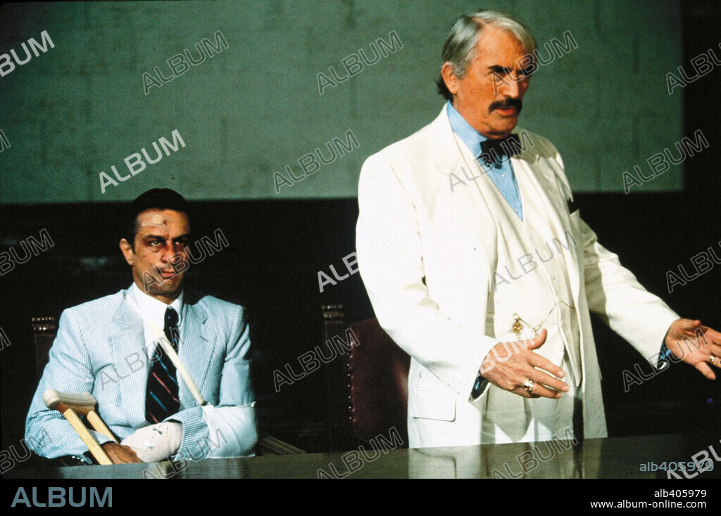 GREGORY PECK und ROBERT DE NIRO in KAP DER ANGST, 1991 (CAPE FEAR), unter der Regie von MARTIN SCORSESE. Copyright UNIVERSAL PICTURES.