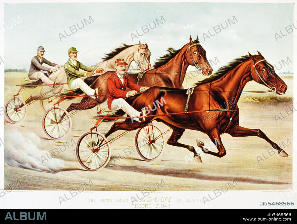Horse Racing History - The grand pacer Mascot by Deceiver .