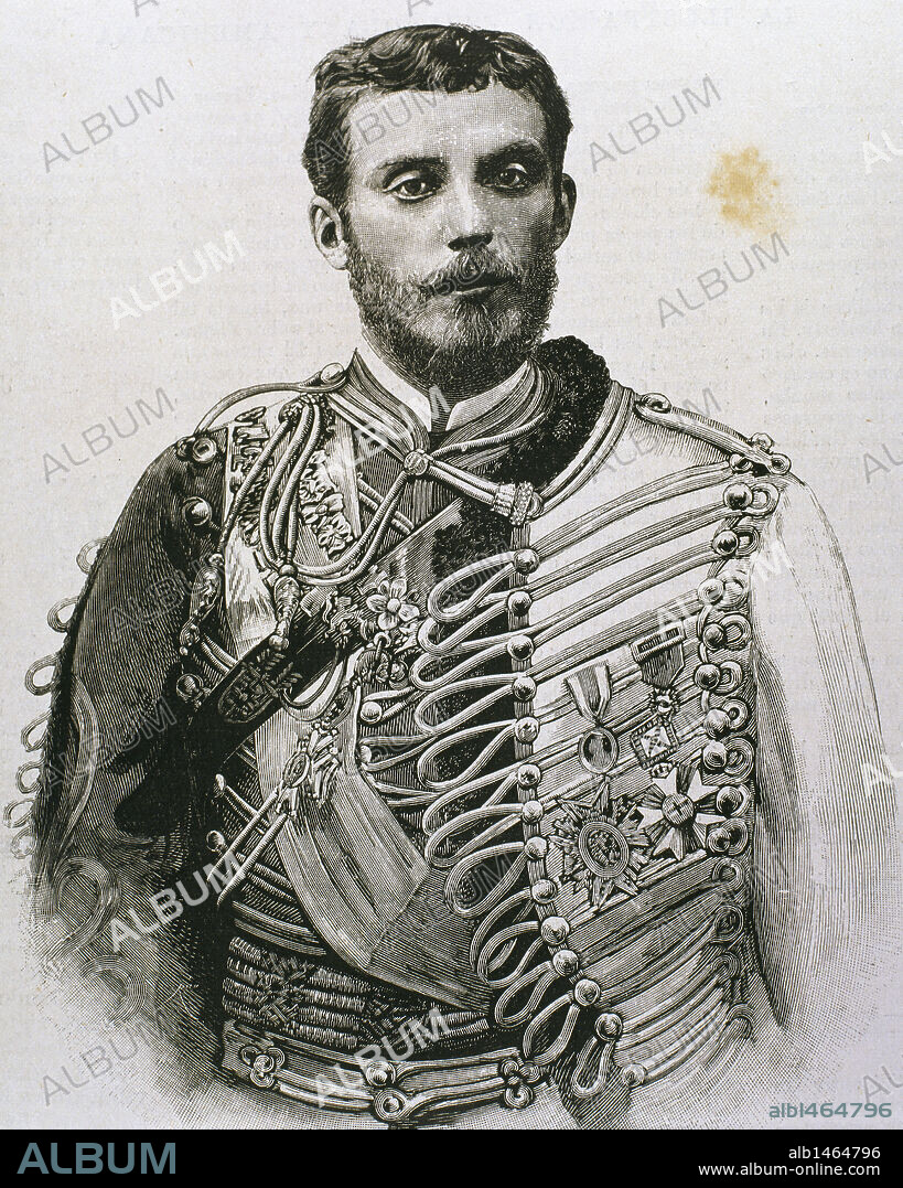 Antoine Marie Philippe Louis d'Orleans, duc de Montpensier (1824-1890). Prince. Youngest son of King Louis Philippe of France and his wife Maria Amelia Teresa of the Two Sicilies. Engraving.