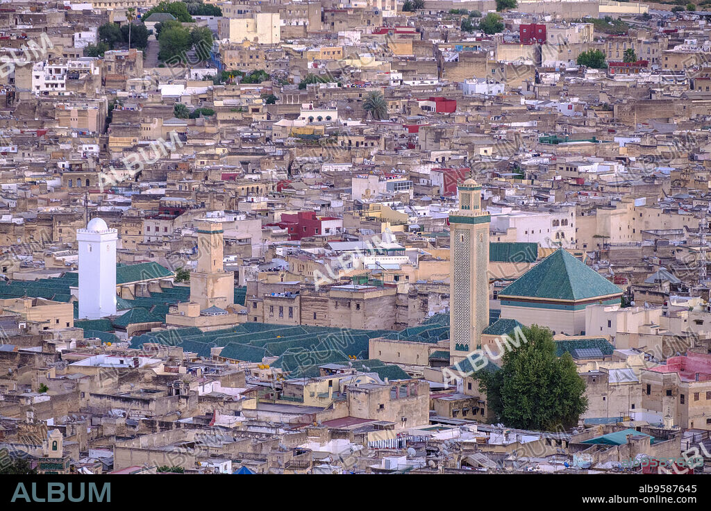 Al Karaouine Mosque, Built in the year 859, oldest university in the world, Fez, morocco, africa.