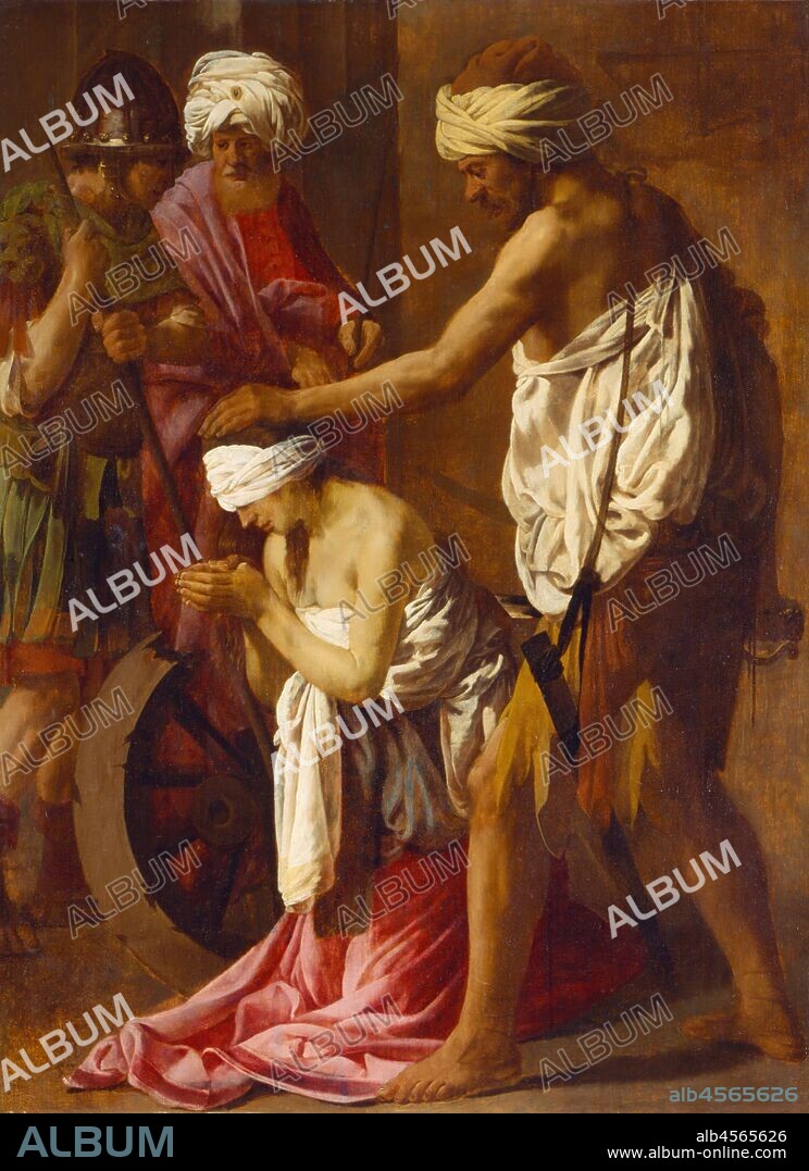 Hendrick ter Brugghen. The Martyrdom of Sant Catherine, ca. 1618-20. 99,1 x 73, 3 cm. Oil on wood.