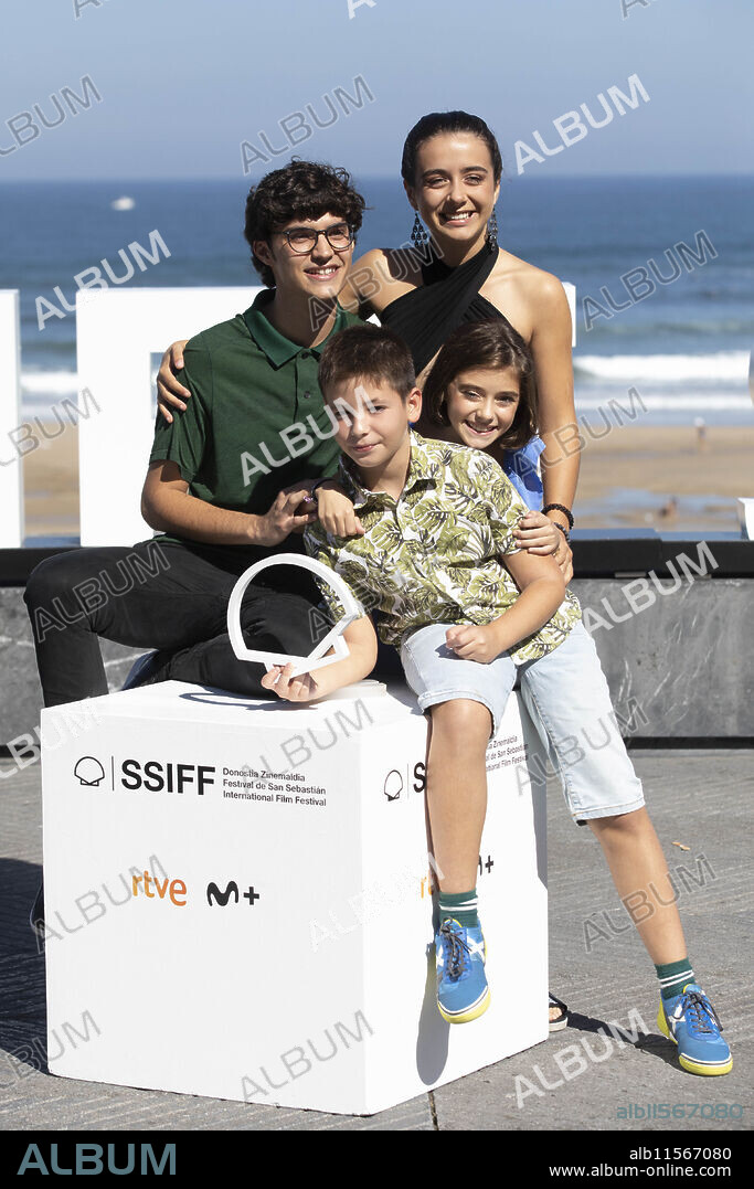 Biel Rossell Pelfort attended La Mesias Photocall during 71st San Sebastian International Film Festival at Kursaal Palace on September 30, 2023 in Donostia / San Sebastian, Spain.