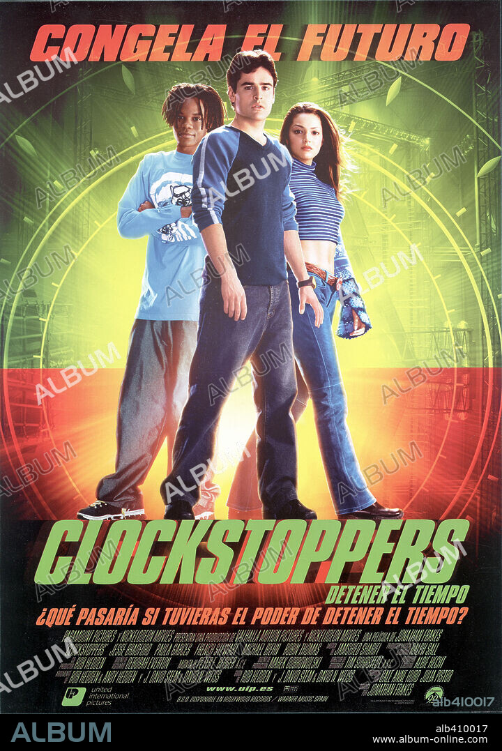 Poster of CLOCKSTOPPERS, 2002, directed by JONATHAN FRAKES. Copyright PARAMOUNT PICTURES.