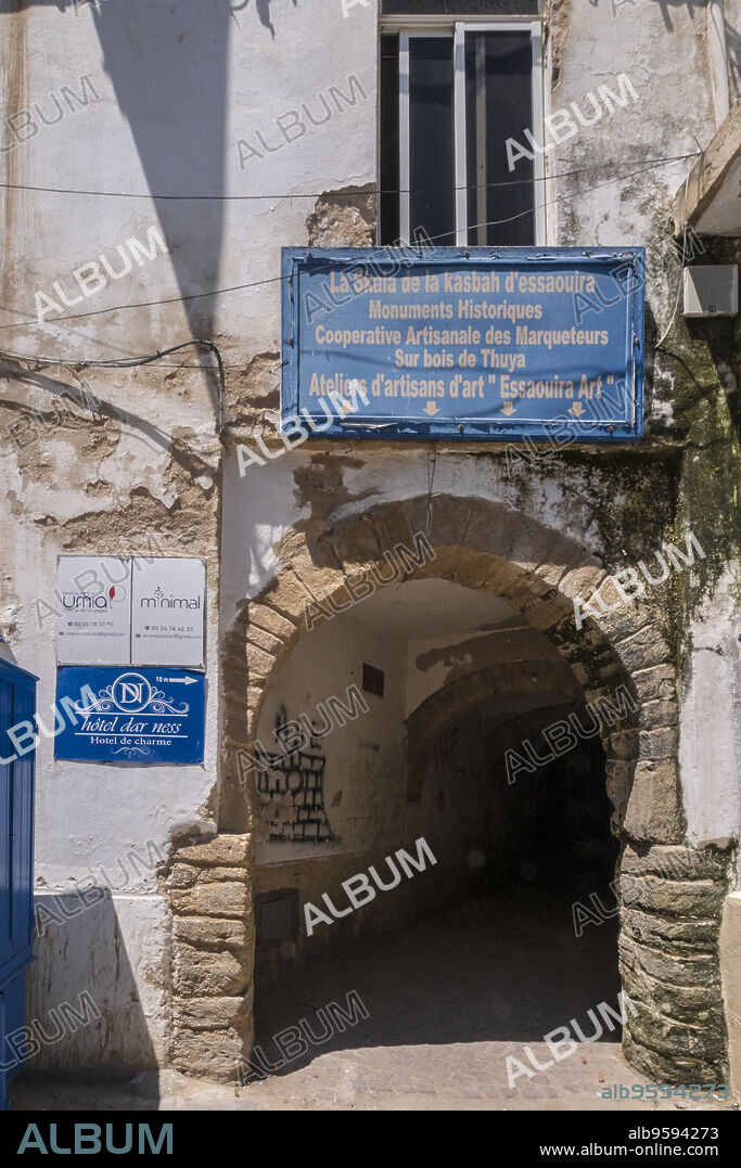 Skala of the Kasbah, Essaouira, morocco, africa.
