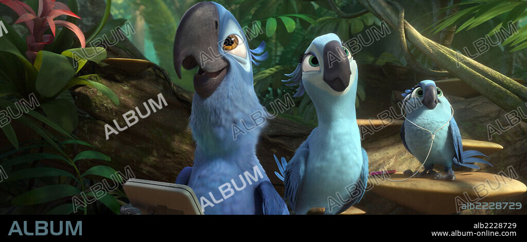 RIO 2, 2014, dirigida por CARLOS SALDANHA. Copyright Blue sky studios.