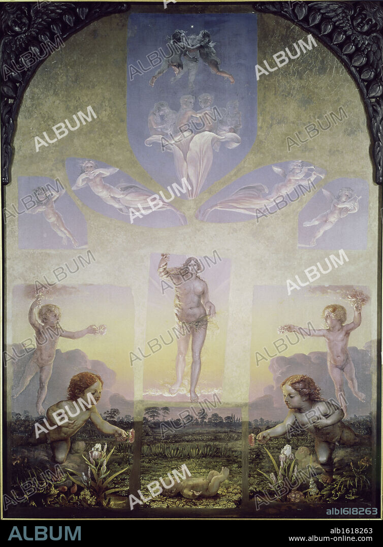 Morning  Philipp Otto Runge (1777-1810 German).