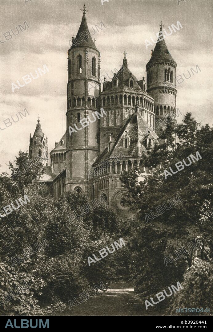 'Worms. Dom', 1931. From Deutschland by Kurt Hielscher. [F. A. Brockhaus, Leipzig, 1931].