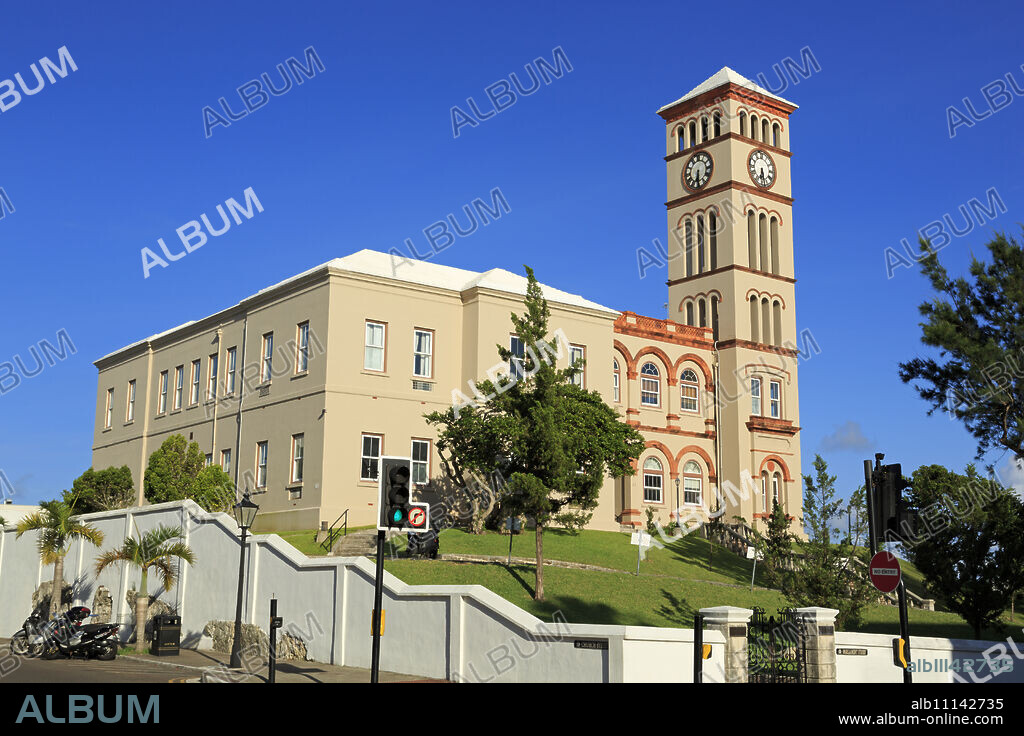 Sessions House, Hamilton City, Pembroke Parish, Bermuda, Atlantic, Central America.