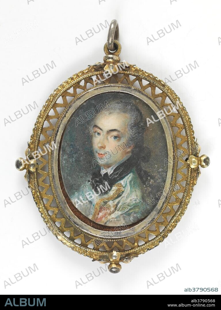LUIS PARET Y ALCAZAR. Luis Paret y Alcázar / 'Self-Portrait'. Ca. 1770.