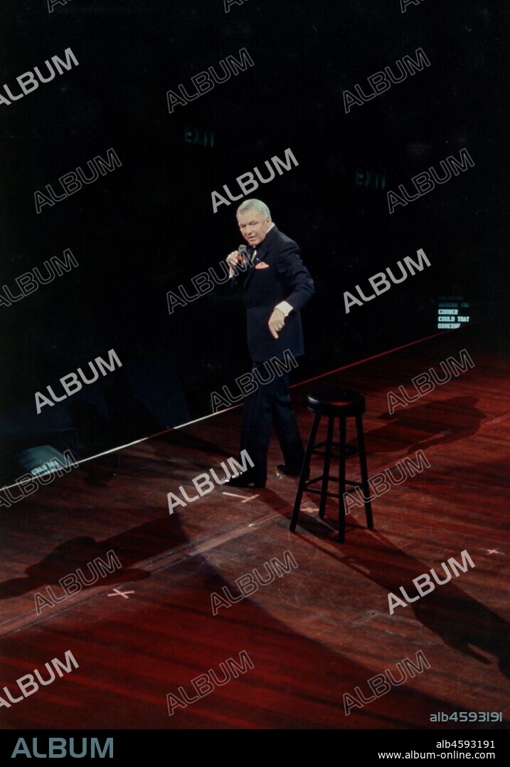 BRIAN FOSKETT. Frank Sinatra, Royal Albert Hall, London, 1989. In April 1989, three of the greatest icons of American popular music, Frank Sinatra, Liza Minnelli and Sammy Davis Jr, came together in Frank, Liza and Sammy: The Ultimate Event.