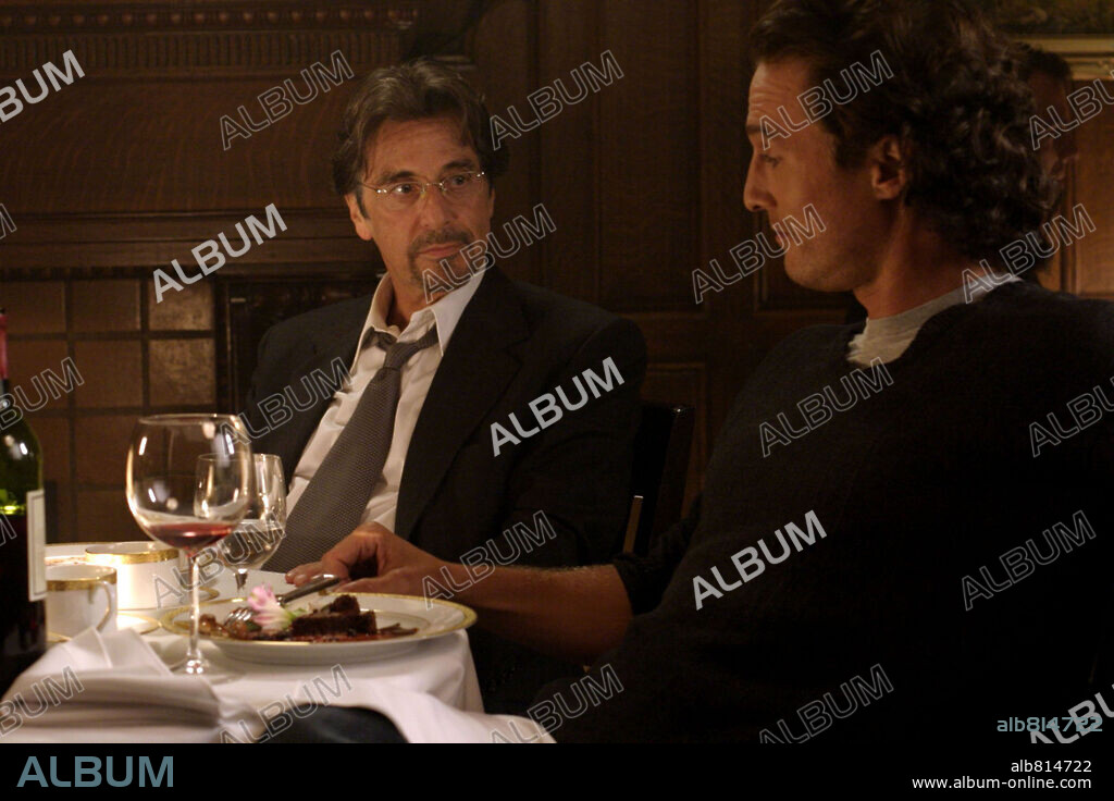 AL PACINO y MATTHEW McCONAUGHEY en APOSTANDO AL LIMITE, 2005 (TWO FOR THE MONEY), dirigida por D. J. CARUSO. Copyright UNIVERSAL PICTURES.