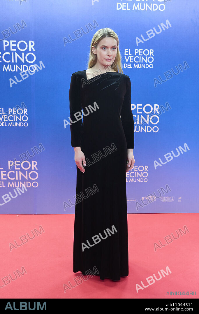 Rachel Keller attends 'A Man Called Otto' Premiere at Capitol Cinema on December 12, 2022 in Madrid, Spain.