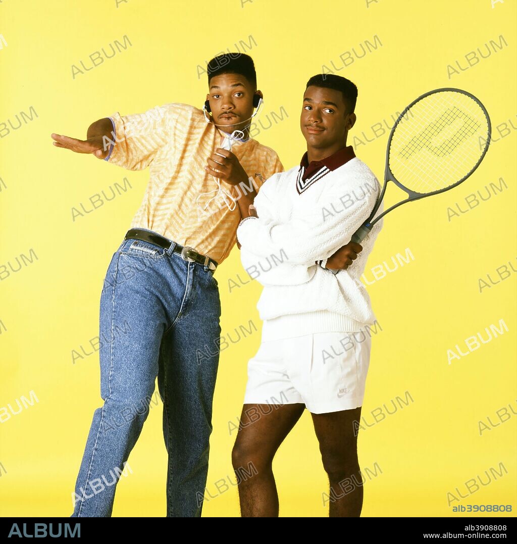 ALFONSO RIBEIRO y WILL SMITH en EL PRÍNCIPE DE BEL-AIR, 1990 (THE FRESH PRINCE OF BEL-AIR), dirigida por ALFONSO RIBEIRO. Copyright NBC.