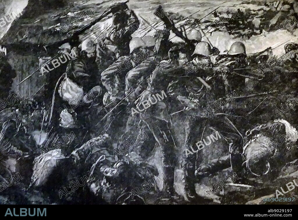 The Battle of Rorke's Drift (1879), also known as the Defence of Rorke's Drift, was an engagement in the Anglo-Zulu War. The successful British defence of the mission station of Rorke's Drift, under the command of Lieutenants John Chard of the Royal Engineers and Gonville Bromhead, 24th Regiment of Foot, began when a large contingent of Zulu warriors broke off from their main force during the final hour of the British defeat at the day-long Battle of Isandlwana on 22 January 1879, diverting 6 miles (9.7 km) to attack Rorke's Drift later that day and continuing into the following day.