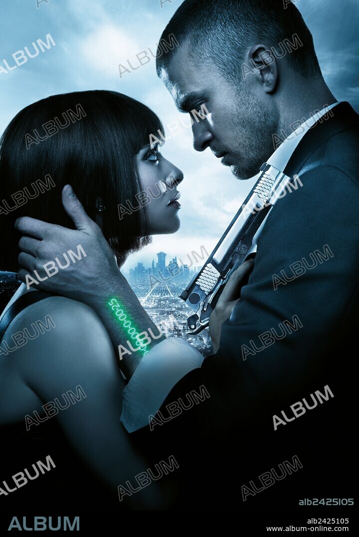 AMANDA SEYFRIED y JUSTIN TIMBERLAKE en IN TIME, 2011, dirigida por ANDREW NICCOL. Copyright NEW REGENCY PICTURES.