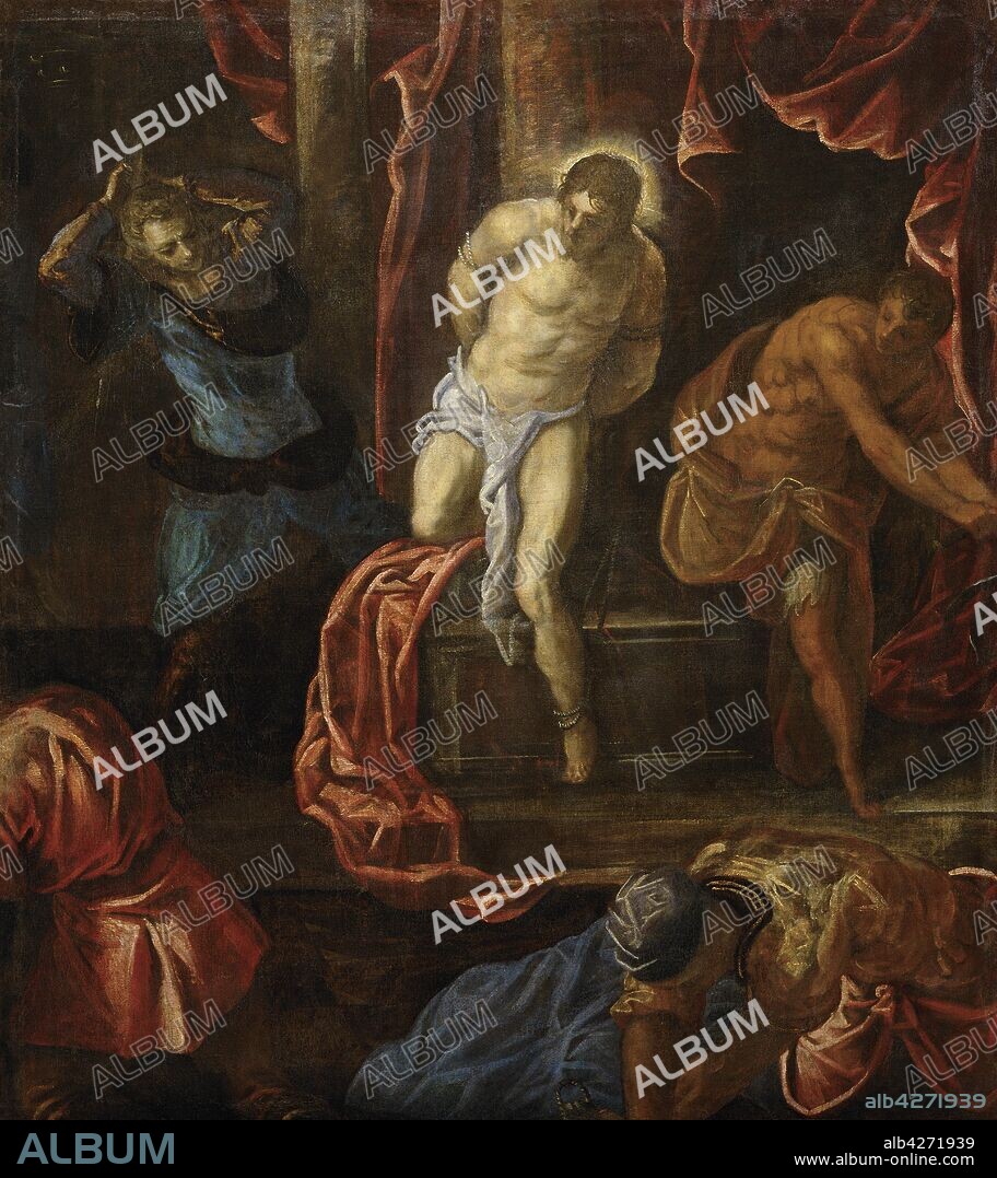TINTORETTO. The Flagellation of Christ.