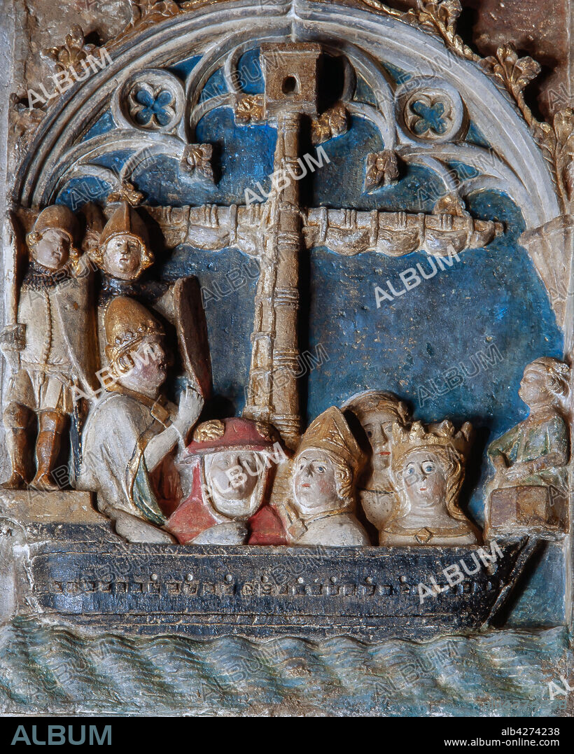 JAIME CASCALLS. Jaume Cascalls / Retablo de santa Úrsula, siglo XIV.