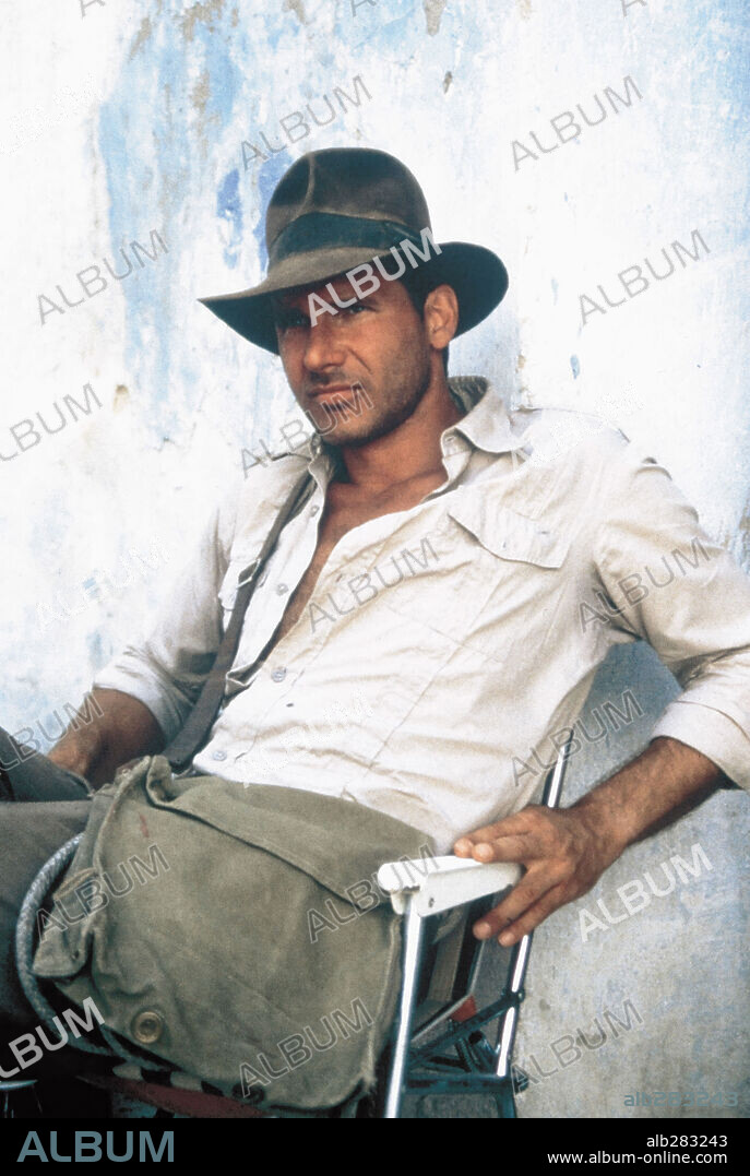 HARRISON FORD in RAIDERS OF THE LOST ARK, 1981, unter der Regie von STEVEN SPIELBERG. Copyright LUCASFILM LTD/PARAMOUNT.