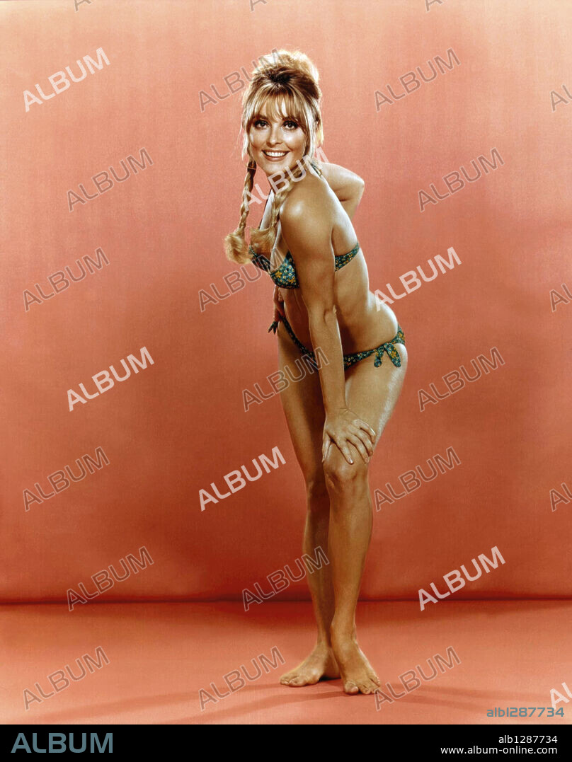 SHARON TATE in DON'T MAKE WAVES, 1967, directed by ALEXANDER MACKENDRICK. Copyright FILMWAYS.