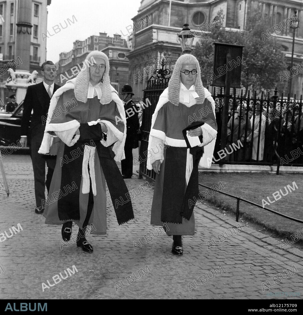 MAURICE LYELL M JUDGE PORTRAIT AND JOHN STEPHENSON / ;. 9 OCTOBER 1964.
