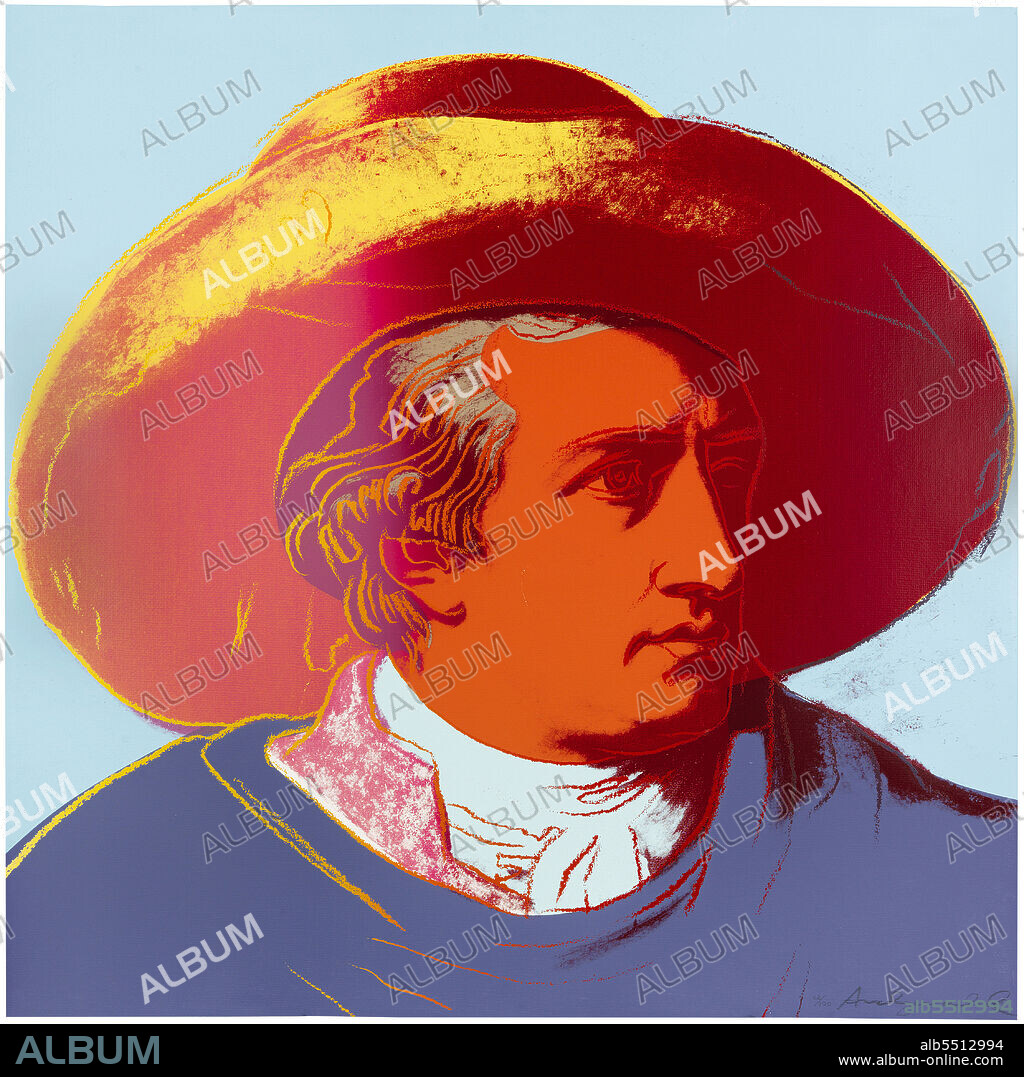 ANDY WARHOL. Goethe.