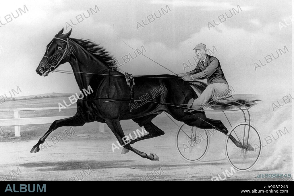 Pacing King Robert J Record 2:01 .5. The History of Horse Racing by Roger Longrigg, page 257.