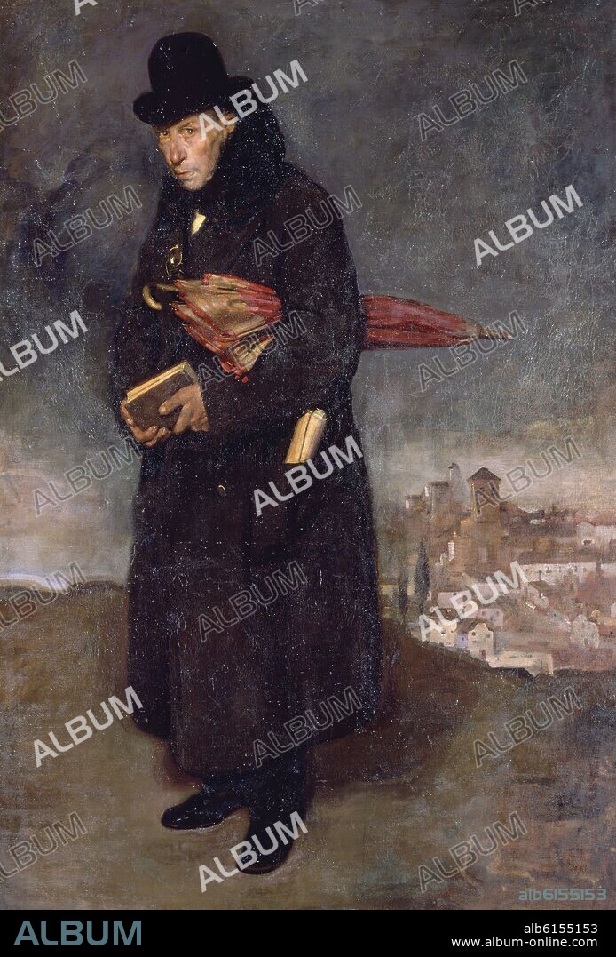 MORCILLO GABRIEL. RETRATO DE CARULLA.