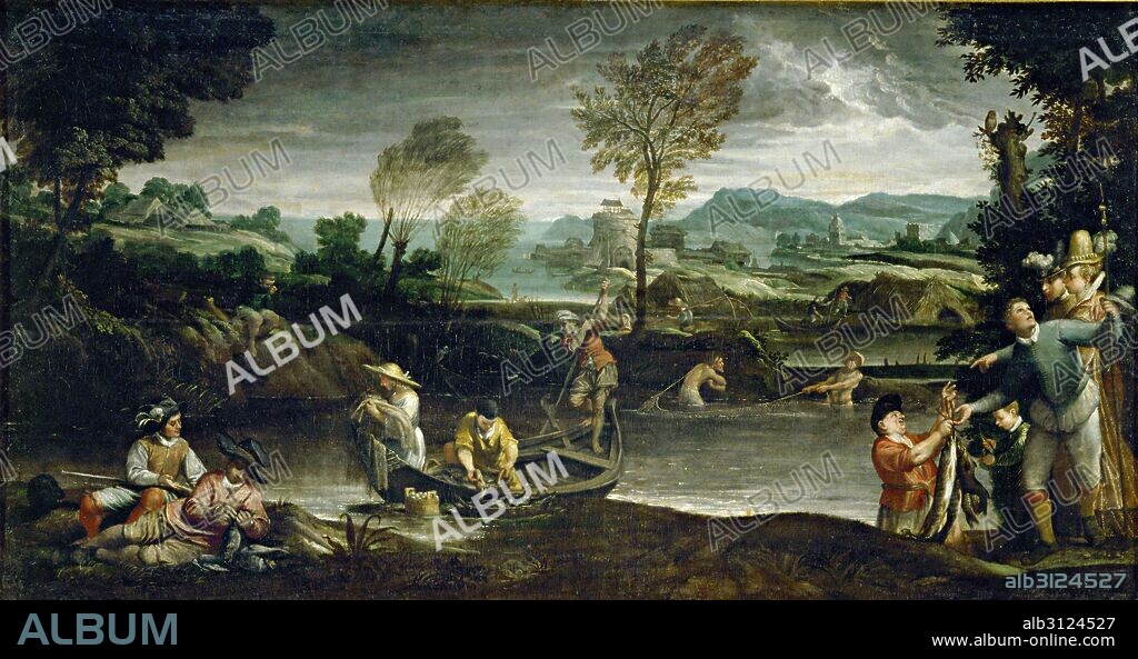 ANNIBALE CARRACCI. La pesca 136x253.