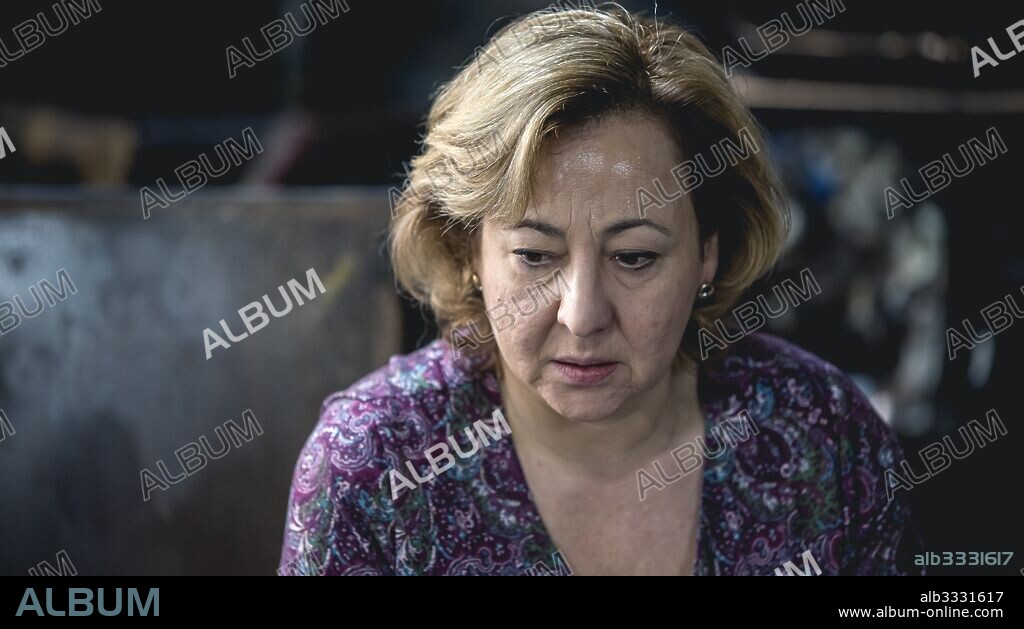 CARMEN MACHI in EL BAR, 2017, directed by ALEX DE LA IGLESIA. Copyright EL BAR PROD/ATRESMEDIA CINE/NADIE ES PERFECTO/POKEEPSIE FILM / ESCRIBANO, HELHER.