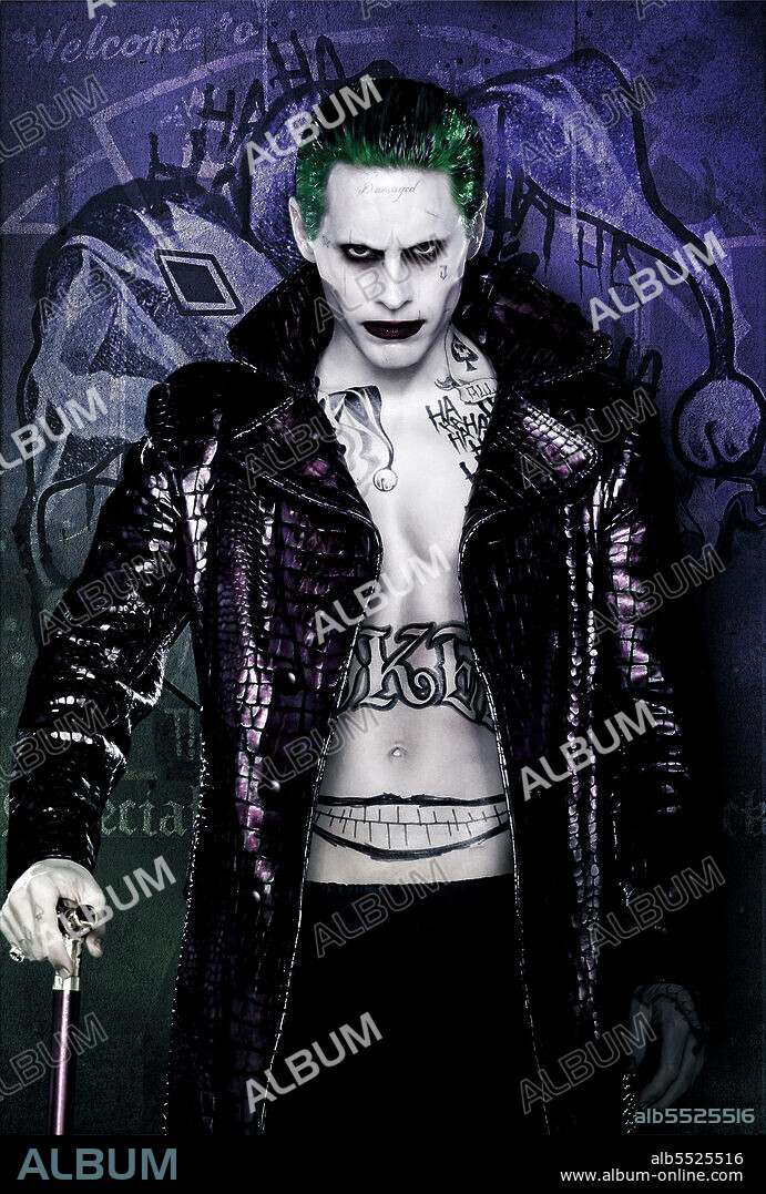 JARED LETO en ESCUADRÓN SUICIDA, 2016 (SUICIDE SQUAD), dirigida por DAVID AYER. Copyright WARNER BROS PICTURES.