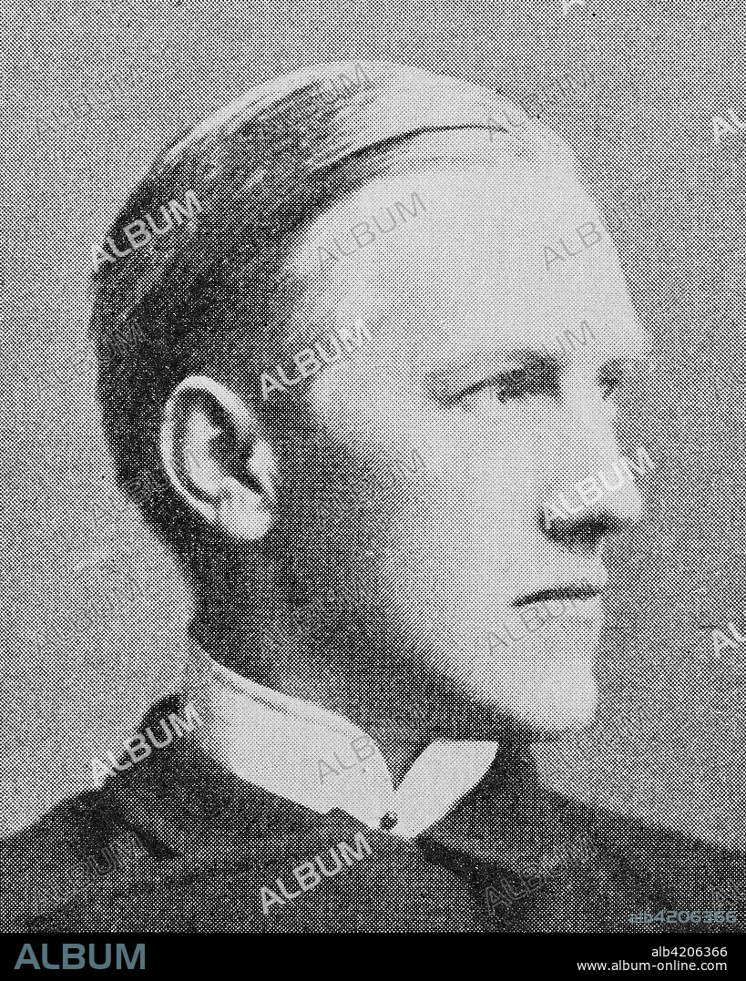 Enno Friedrich Wichard Ulrich von Wilamowitz-Moellendorff, 22 December 1848 - 25 September 1931, was a German classical philologist. Wilamowitz, as he is known in scholarly circles, was a renowned authority on Ancient Greece and its literature, photo or illustration, published 1892, digital improved.