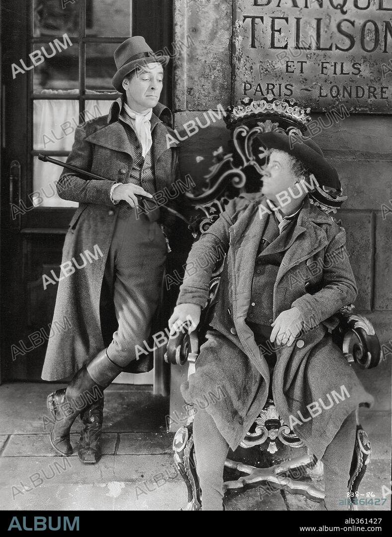 RONALD COLMAN in A TALE OF TWO CITIES, 1935, directed by JACK CONWAY. Copyright M.G.M.