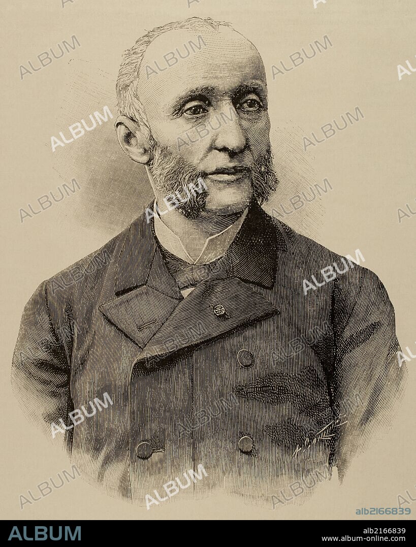 Jules Meline (1838-1925). French statesman, prime minister from 1896 to 1898. Engraving, 1892.