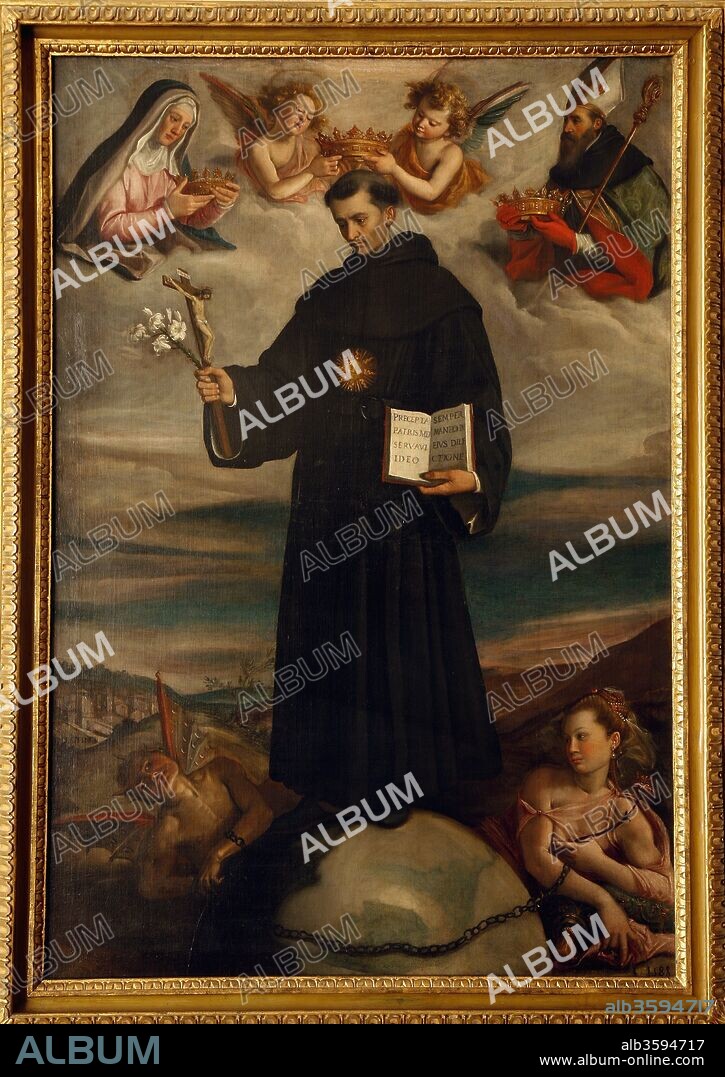 SANTI DI TITO. Saint Nicholas of Tolentino.