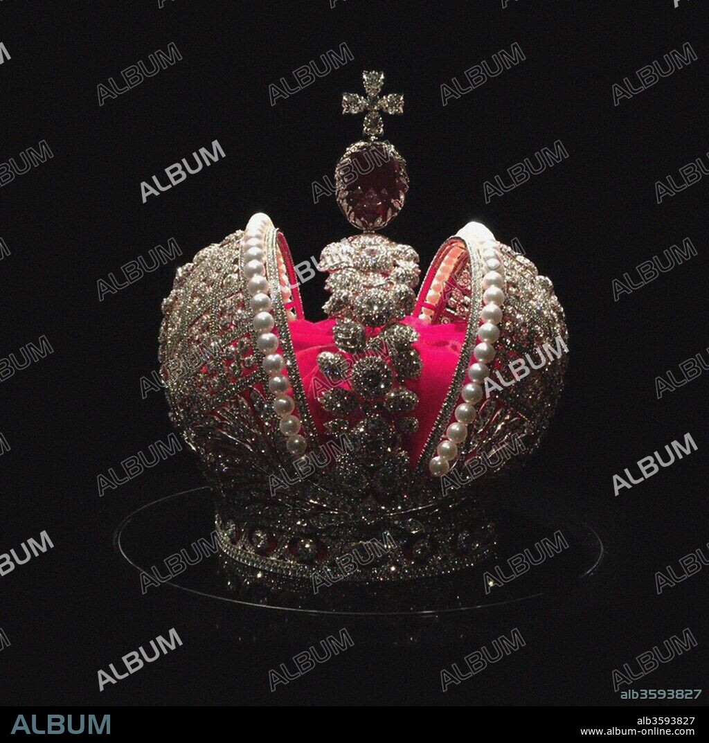 RUSSIAN APPLIED ART. The Imperial Crown of Catherine II the Great.