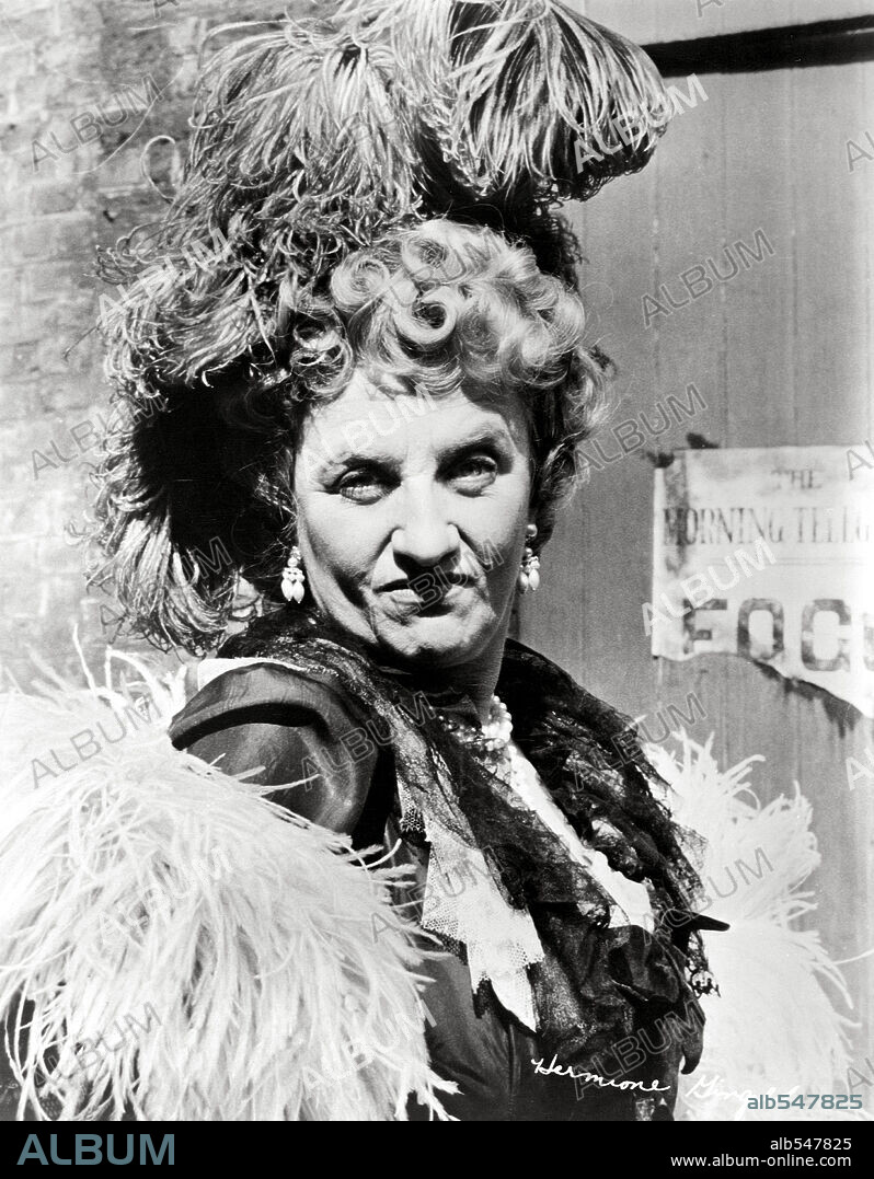 HERMIONE GINGOLD in AROUND THE WORLD IN EIGHTY DAYS, 1956, directed by MICHAEL ANDERSON. Copyright UNITED ARTISTS.