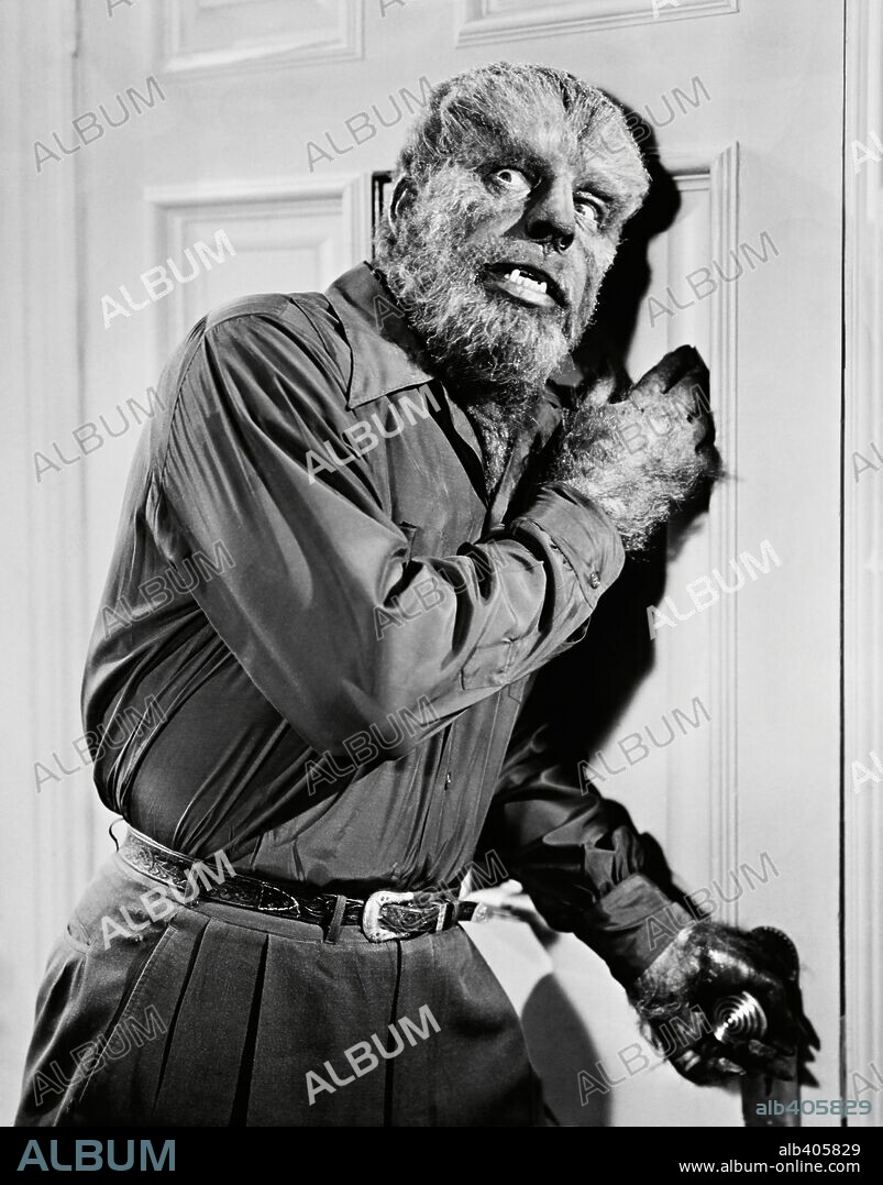 LON CHANEY JR. in ABBOTT AND COSTELLO MEET FRANKENSTEIN, 1948, directed by CHARLES BARTON. Copyright UNIVERSAL INTERNATIONAL.