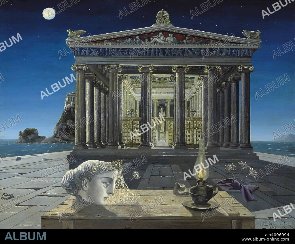 PAUL DELVAUX. The Temple.