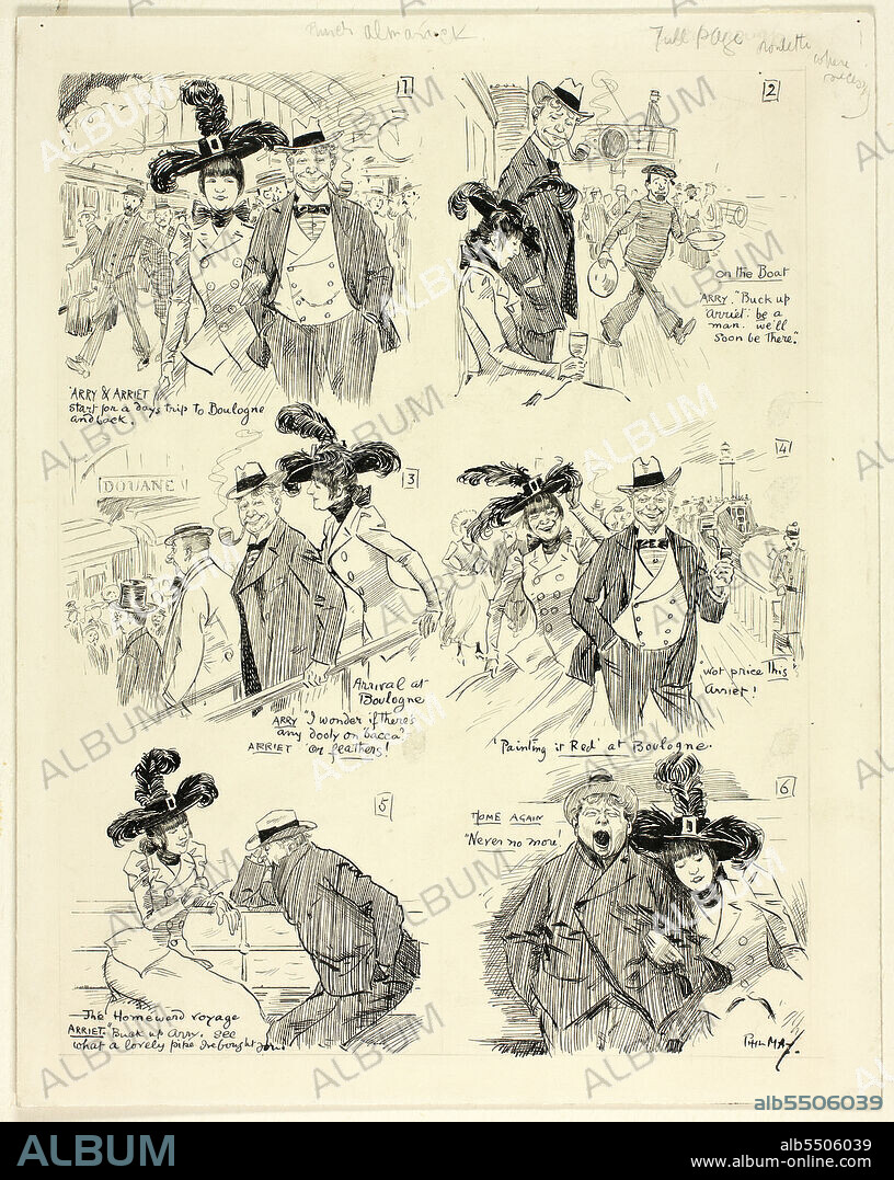 PHILIP WILLIAM MAY. Arry and Arriet, n.d.